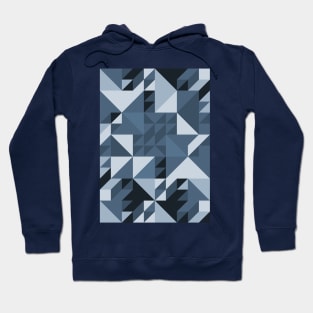 Triangle are Square (blue) Hoodie
